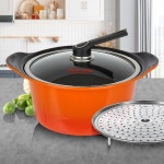 키친아트 세라믹냄비 양수 28 찌개 편수 냄비 코팅팬 - 오너클랜 오너클랜 - 키친아트 세라믹냄비 양수 28 찌개 편수 냄비 코팅팬