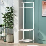 코너 렉 선반 철제 조립식 행거 높은 틈새 구석 헹거 - 오너클랜 오너클랜 - 코너 렉 선반 철제 조립식 행거 높은 틈새 구석 헹거