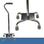 노바5730 은색 네발 사족 노인지팡이 - 오너클랜 오너클랜 - 노바5730 은색 네발 사족 노인지팡이