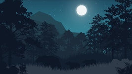 미술 실루엣 풍경 - Pixabay의 무료 이미지