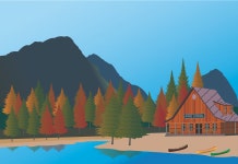 주택 풍경 하우스 · Pixabay의 무료 벡터 그래픽 Pixabay의 무료 이미지 - 주택, 풍경, 하우스, 호수, 여름, 자연, 산, 바다, 하늘