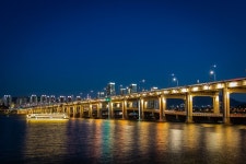 Night Cityscape Bridge · Pixabay의 무료 사진 Pixabay의 무료 이미지 - Night, Cityscape, Bridge, City