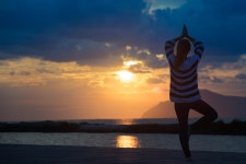 Beach Yoga Sunset - Free photo on Pixabay
