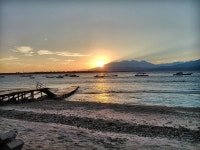 해변 롬복 해돋이 - Pixabay의 무료 사진