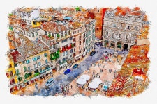 Explore 9+ Free Piazza Illustrations: Download Now - Pixabay