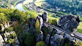 Bastei Brücke 엘베 강 - Pixabay의 무료 사진