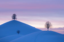 Hills Winter Sunset - Free photo on Pixabay