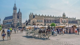 Krakow Town Square Poland City - Free photo on Pixabay Free Image on Pixabay - Krakow, Town Square, Poland