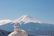 Snow Snowman Mountain - Free photo on Pixabay