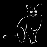 고양이 동물 실루엣 집 - Pixabay의 무료 벡터 그래픽