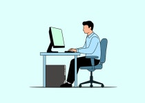 Download Man, Employee, Computer. Royalty-Free Vector Graphic - Pixabay Download Man, Employee, Computer. Royalty-Free Vector Graphic