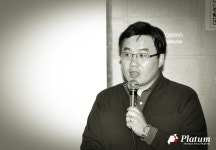 [포토] 스타트업 투자계약 세미나에서 인사말 중인 플래텀 조상래 대표 - 플래텀