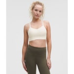 룰루레몬(LULULEMON) 라이크 어 클라우드 리브드 롱라인 브라 *라이트 서포트, B C컵 - 사이즈 & 후기 | 무신사