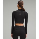 룰루레몬(LULULEMON) Nulux 하이넥 크롭 트랙 롱슬리브 셔츠 BLK... 무신사 룰루레몬(LULULEMON) Nulux 하이넥 크롭 트랙 롱슬리브 셔츠... 