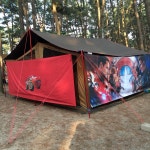 아침 춘장대 솔내음 야영장 - 뽐뿌:캠핑포럼 아침 춘장대 솔내음 야영장