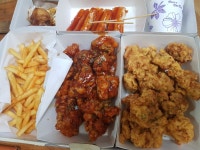 깻잎치킨 1+1 첨으로 시켰어요 - 뽐뿌:자유갤러리 깻잎치킨 1+1 첨으로 시켰어요