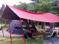 작천정 별빛야영장 왔습니다. - 뽐뿌:캠핑포럼 작천정 별빛야영장 왔습니다.