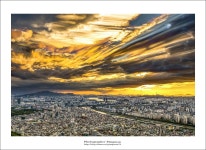 멋진 구름이 노을빛에 춤추는 서울풍경 - 타임스택 - 뽐뿌:자유갤러리 멋진 구름이 노을빛에 춤추는 서울풍경 - 타임스택