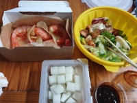 뽐뿌:자유게시판 - 바른치킨새우튀김과닭가슴살샐러드 바른치킨새우튀김과닭가슴살샐러드