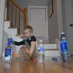 주사위 세우기 꿈나무.gif - 뽐뿌:유머/감동 주사위 세우기 꿈나무.gif