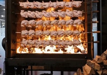 장작구이 통닭...gif - 뽐뿌:유머/감동 장작구이 통닭...gif