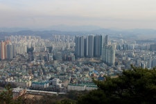 소래산에서 바라본 시흥시 시내 - 뽐뿌:자유갤러리 소래산에서 바라본 시흥시 시내