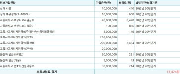 운전자보험 조언 부탁드립니다 - 뽐뿌:보험포럼 운전자보험 조언 부탁드립니다