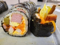 집김밥5 스팸김밥 쌌어요~~ - 뽐뿌:자유갤러리 집김밥5 스팸김밥 쌌어요~~