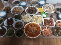 손이 크신 어머니 밥상 수준 ㄷㄷ..jpg - 뽐뿌:자유게시판  손이 크신 어머니 밥상 수준 ㄷㄷ..jpg