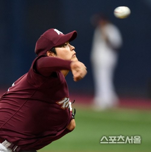 KIA 조상우, 한화전 첫 등판 후 어깨 불편함 재발로 2군행...