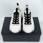 (바로배송) 샤넬 믹스드파이버 스니커즈 블랙 화이트 G3561 EU39.5 - 리본즈 코리아(REEBONZ KOREA)