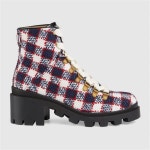 구찌 578585 G2040 9097 체크 트위드 앵클 부츠 - 리본즈 코리아(REEBONZ KOREA) - PGPS