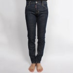 [팹스타일] 19FW 디스퀘어드 레더패치 생지진 슬림핏 74LB0561 30665 470 - 리본즈 코리아(REEBONZ KOREA)