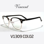 빈센트 안경 V1309 COl.02 Vincent 안경 하금테안경 - 리본즈(REEBONZ) 빈센트 안경 V1309 COl.02 Vincent 안경 하금테안경... 