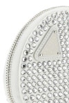 21FW[프라다]Embellished satin mini pouch _ ITEM NO. 1NR0032AWL F0009 - 리본즈 코리아(REEBONZ KOREA)