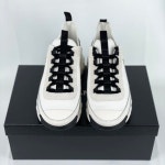 (바로배송) 샤넬 믹스드파이버 스니커즈 블랙 화이트 G3561 EU39.5 - 리본즈 코리아(REEBONZ KOREA)