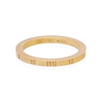 [메종마르지엘라  MAISON MARGIELA] SM3UQ0033 S12959 950 넘버 로고 링 스털링실버 반지 - 리본즈 코리아(REEBONZ KOREA)