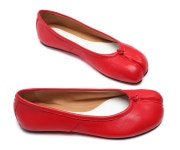 [메종마르지엘라] 22SS 여성 타비 발레리나 플랫슈즈 (S58WZ0042_P3753_H9048_22S) - 리본즈(REEBONZ)