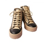 샤넬 G38091 레이스업 미드탑 스니커즈 37 1/2/29098-4 - 리본즈(REEBONZ)