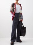 22 FW 위켄드 막스 마라 FIORIRE 피오리레 자카드 니트 가디건 - 리본즈(REEBONZ)