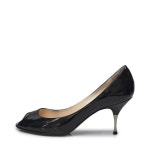 (220mm) Black Patent Pigalle Womens Pumps - 리본즈(REEBONZ)