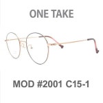 원테이크 MOD #2001 C15-1 안경 티타늄 안경 ONE TAKE 안경 - 리본즈(REEBONZ)