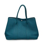 코발트 블루 카프스킨 가든파티 36 여성 토트백 - 리본즈(REEBONZ) 코발트 블루 카프스킨 가든파티 36 여성 토트백  - 리본즈(REEBONZ)
