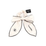 샤넬 CC로고 체인패턴 헤어슈슈 에크루 AA9172 - 리본즈(REEBONZ)