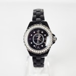 샤넬 블랙 세라믹 다이아베젤 J12 쿼츠 29mm H2571 여성 시계 5144063505 - 리본즈(REEBONZ)
