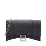 블랙 글리터 아워글래스 머티리얼 XS 체인 크로스백 - 리본즈(REEBONZ)