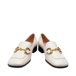 (240mm) 아이보리 카프스킨 홀스빗 여성 로퍼 700064 C9D00 9022 - 리본즈(REEBONZ)