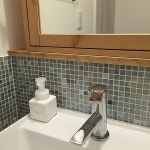 バス/トイレ/名古屋モザイク ニューヨーカーグラス/名古屋タイル/名古屋モザイク/名古屋モザイクタイル...などのインテリア実例... 