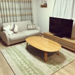 一人暮らし/アクタスのテーブル/モモナチュラルのソファ/unicoラグ/ナチュラル...などのインテリア実例 - 2021-01-16 12:56:30... 