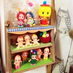 matrukoちゃん、ありがとう♫/☆キューピーアニマル戦隊☆/ハンドメイド/部屋全体/100枚目だ‼︎...などのインテリア実例 - 2015... 